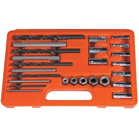 26 Piece Screw Extractor / Drill and Guide Set