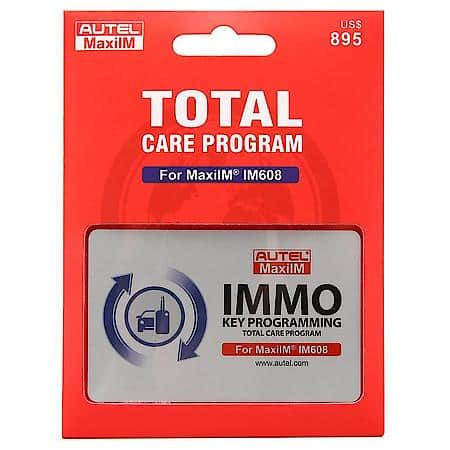 Total Care Program (TCP) 1-Year Warranty & Software Update Extension for IM608