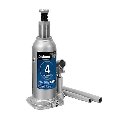 4 Ton Bottle Jack: Lifting Range: 7.40 in to 14.29 in