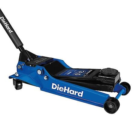 3.5 Ton Low-Profile Service Floor Jack: Lifting Range: 3.86 in to 21.06 in