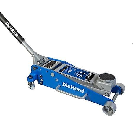 2.5 Dual Pump Aluminum Floor Jack: Lifting Range: 3.94 in to 18.31 in