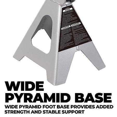 DieHard 2 Ton Jack Stands: Support Range: 10.83