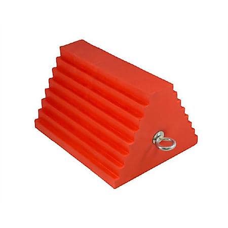 Urethane Wheel Chock Orange