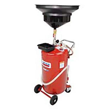 Pressurized Used Fluid Drain, 25 Gallon Capacity