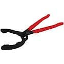 Small Adjustable Straight Jaw Filter Pliers: Fits 1-7/8" to 4" Oil Filters