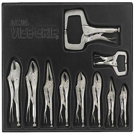 10 Pc Locking Plier Set -