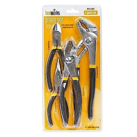 4 Piece Pliers Set