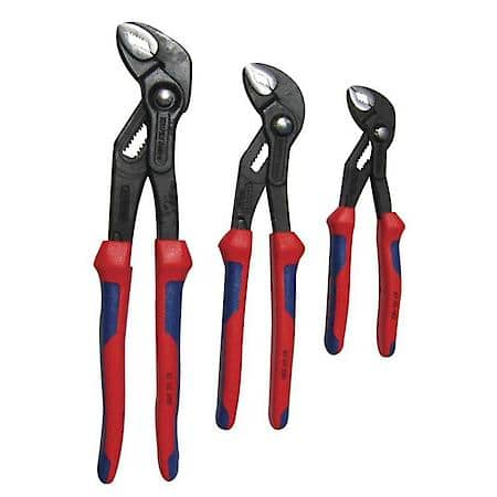 Knipex 3 Piece Cobra Plier Set 7 10 12 KNP3X87 - Advance Auto Parts