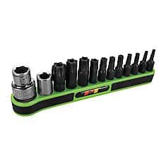 Performance Tool 13-Piece Tamper Resistant Star Bit Set with
