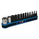 13 Piece Metric Bit Socket Set, 1/4" & 3/8"