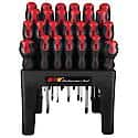 26 Piece Screwdriver Set with Rack