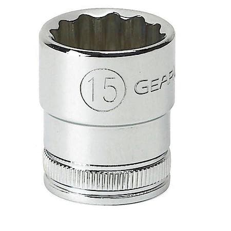 3/8" Drive 6-Point Standard Socket 12 mm