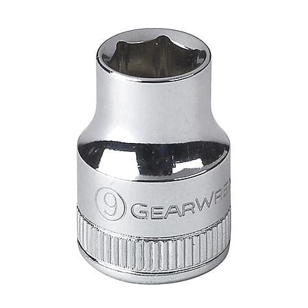 3/8" Drive 6-Point Standard Socket 9 mm