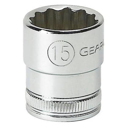 3/8" Drive 6-Point Standard Socket 21 mm