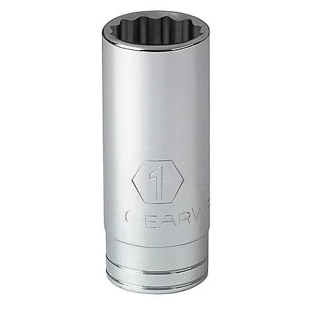 1/2" Drive 12-Point Deep Socket 1"