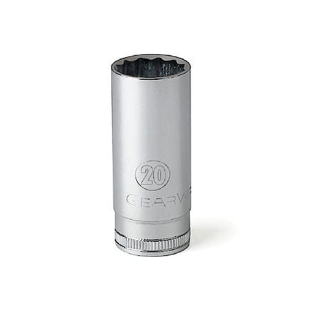 1/2" Drive 12-Point Deep Socket 21 mm