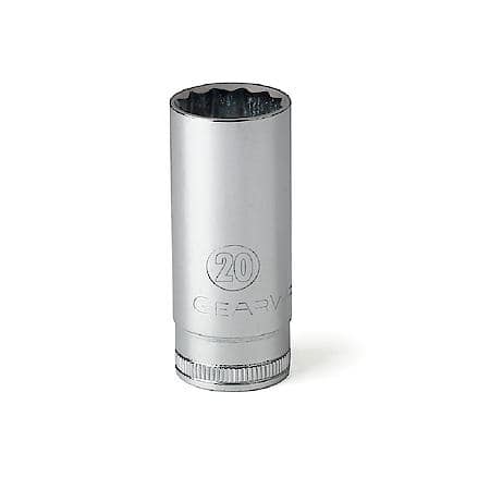 1/2" Drive 12-Point Deep Socket 22 mm