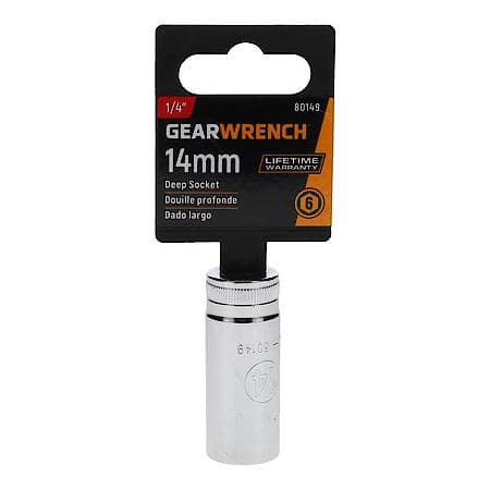 1/4" Drive Deep Socket 14 mm