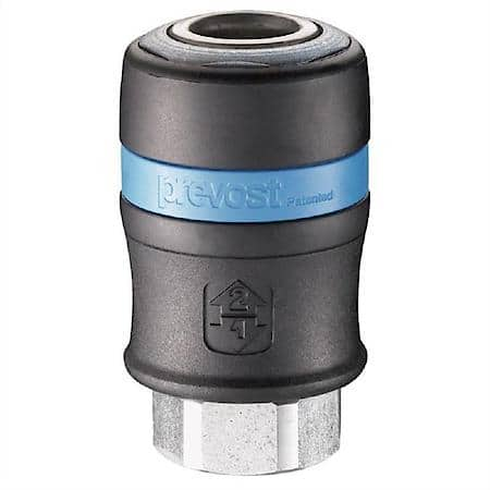 1/2" Industrial 1/2" FNPT Safety Coupler