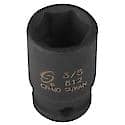 1/4" Drive 6 Point Standard Impact Socket 3/8"