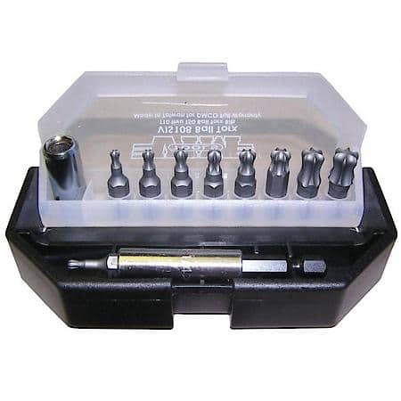 11 Piece Ball Torx Bit Set