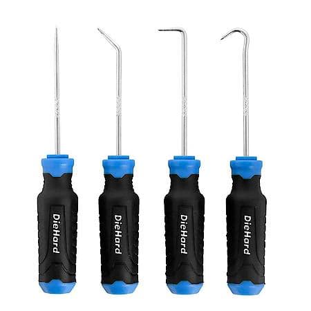 Hook and Pick Set, 4 Piece