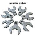 1/2" Drive Jumbo Straight Crowfoot Wrench, 1"