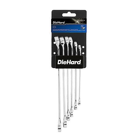 Extra Long Combination Wrench Set, Metric, 6-Piece