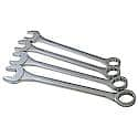 4 Piece Raised Panel SAE Combination Wrench Set