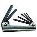 7 Piece Folding Metric Hex Bit Set