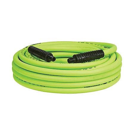 Flexzilla® Air Hose, 3/8" x 50', 1/4" MNPT Fittings, ZillaGreen®