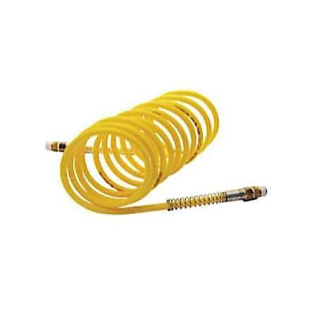 1/4" x 12' Yellow Nylon Coil Hose