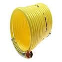 Nylon Coil, 3/8" x 25', 3/8" NPT Swivel Fittings, Yellow