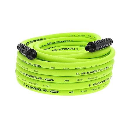 Flexzilla Air Hose, 3/8in x 50ft, 1/4in. MNPT Fittings