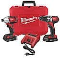 2 Piece M18 Compact Lithium Ion Drill/Driver and Impact Wrench Combo Kit