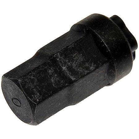 Wheel Lock Key: 19 mm Hex Size, 5 Sline Quantity, 43 mm Length, 1 Pack