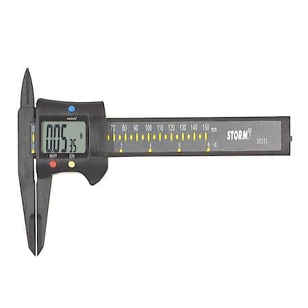 6"/150mm Electronic Digital Caliper with Fractional