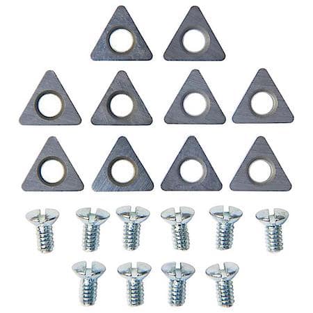 AMMCO 4000 Carbide Insert Negative Rake 032 Radius Bits, 10 Pk - Includes new screws