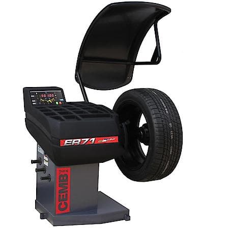 Digital Wheel Balancer with Laser Line For Easy Stick-On Weight Placement