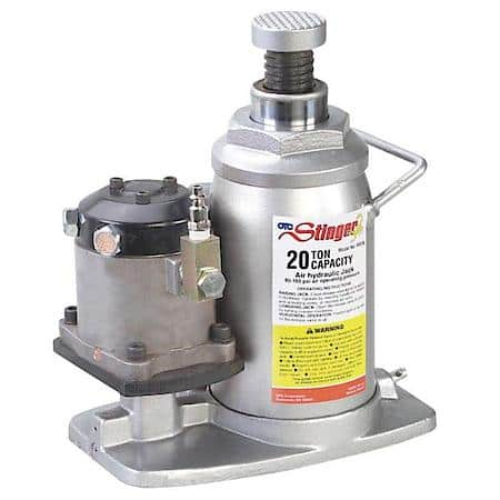 20 Ton Air-Assist Hydraulic Bottle Jack