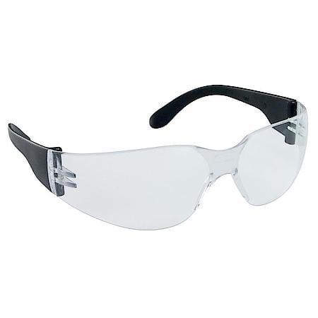 NSX Safety Glasses, Black Temple With Clear Lens