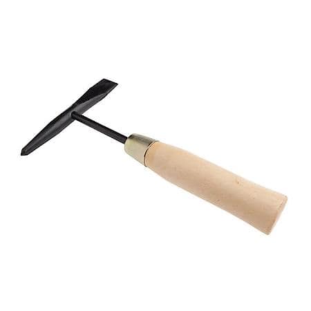 Chipping Hammer - Straight Head w/Wood Handle - Tempered high carbon steel flat and point chisels