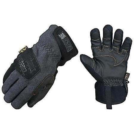 Wind Resistant Gloves (Large, Black/Grey)