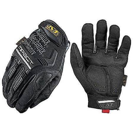 Premium M-Pact Gloves, Breathable Comfort and Touchscreen Dexterity, L, Black