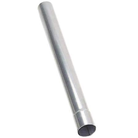 Exhaust Pipe: Stainless Steel, 2 1/2" Inside Diameter, 18" Long, Universal