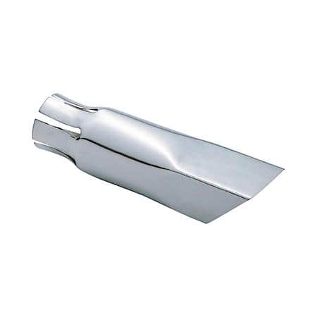 Triple Chromed Steel 9 Inch X 2.125 Inch Square Exhaust Tip - Universal Fit