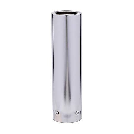 Universal Rolled Edge Chrome Exhaust Tip 2.5 in. x 9 in.