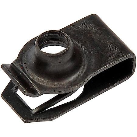 Clip Nut -U-Threaded, M6-1.0 X 13.5 mm, Panel Range .8-4.0 mm (Sold by each)