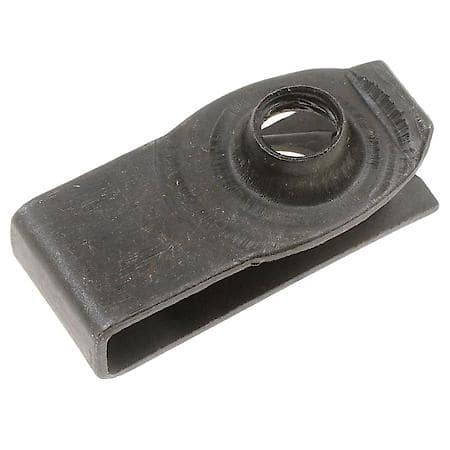 Clip Nut -U-Threaded,1/4-20 In X13/16 In, Panel Range.025 In -.150 In (Sold by each)