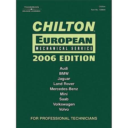 Chilton 2006 European Mechanical Service Manual